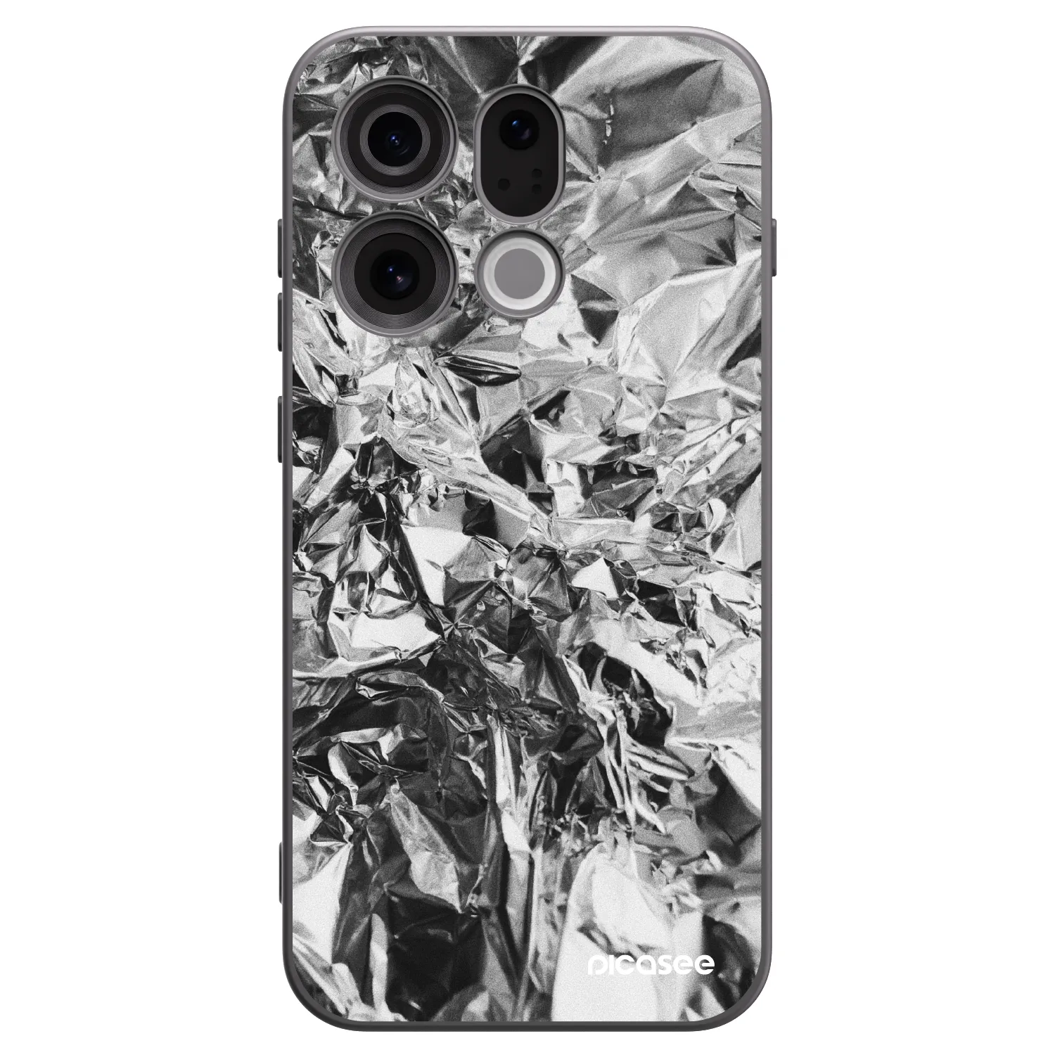 Picasee fekete szilikon tok az alábbi mobiltelefonokra OPPO Find X9 - Chrome