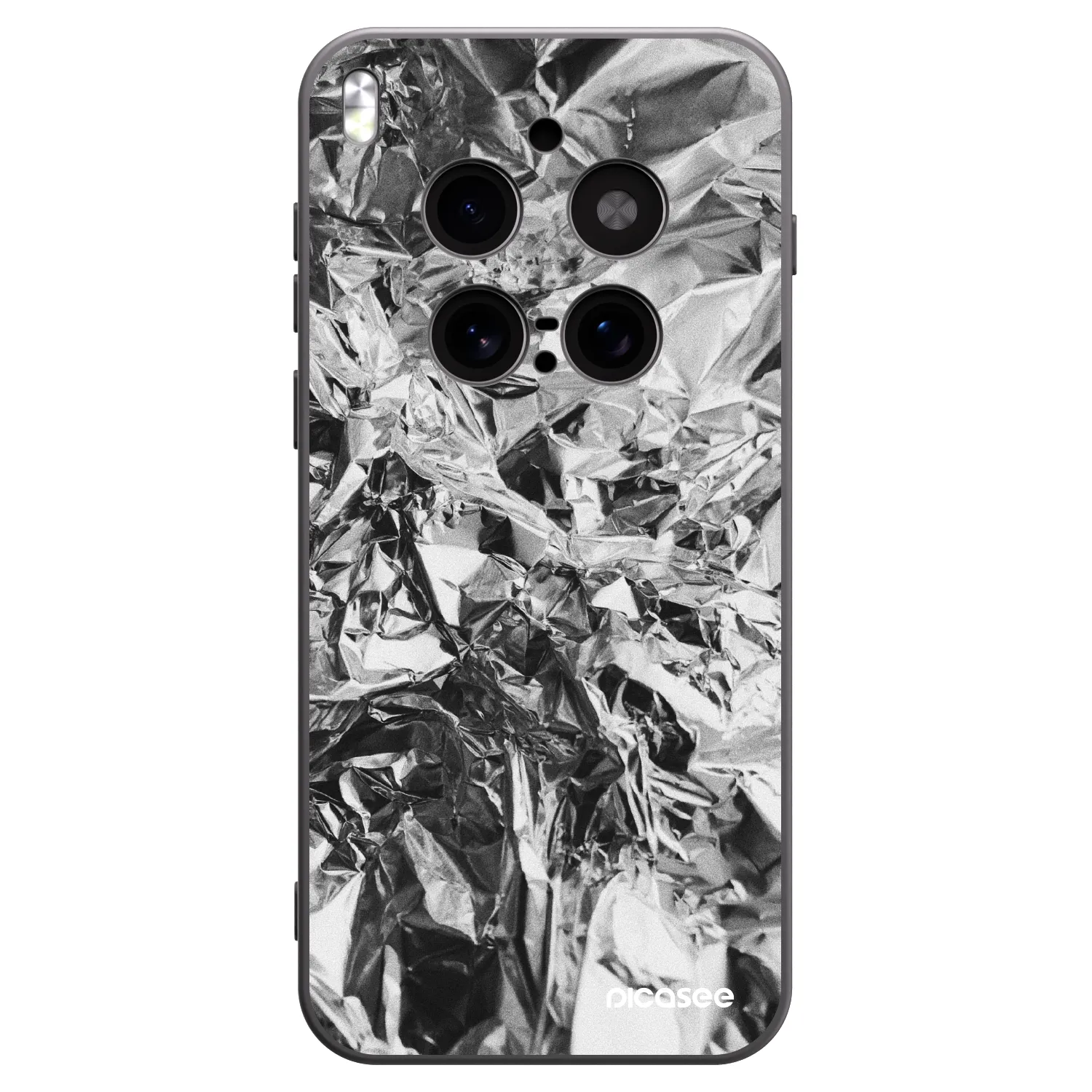 Picasee fekete szilikon tok az alábbi mobiltelefonokra Vivo X300 Pro - Chrome