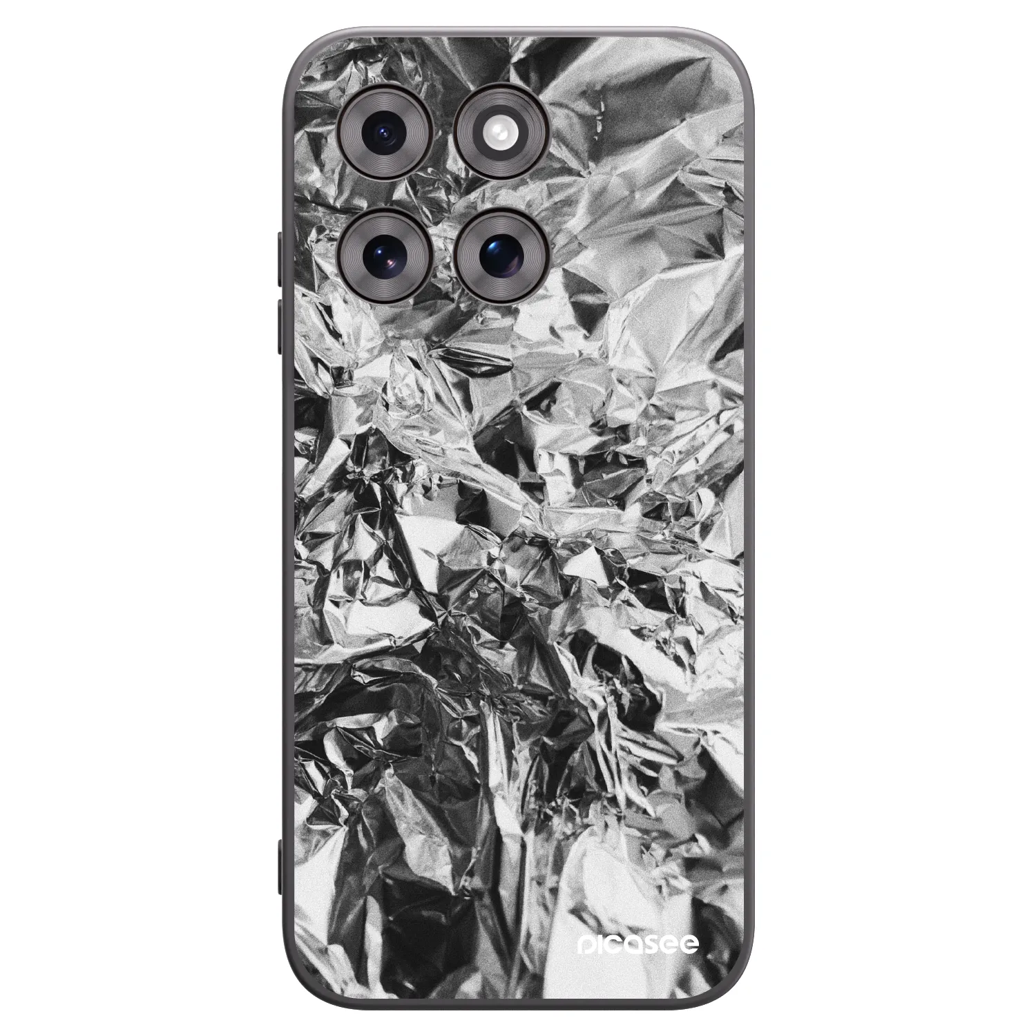 Picasee fekete szilikon tok az alábbi mobiltelefonokra Motorola Moto G77 - Chrome