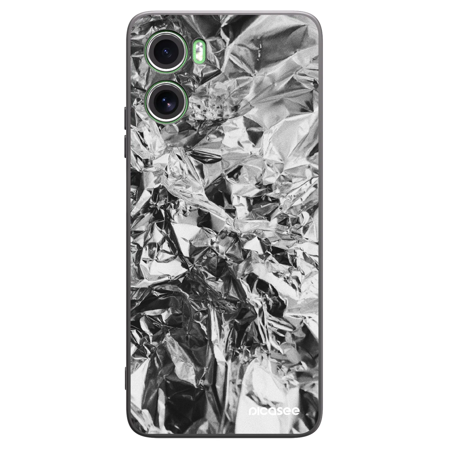 Picasee fekete szilikon tok az alábbi mobiltelefonokra Motorola Moto G06 - Chrome
