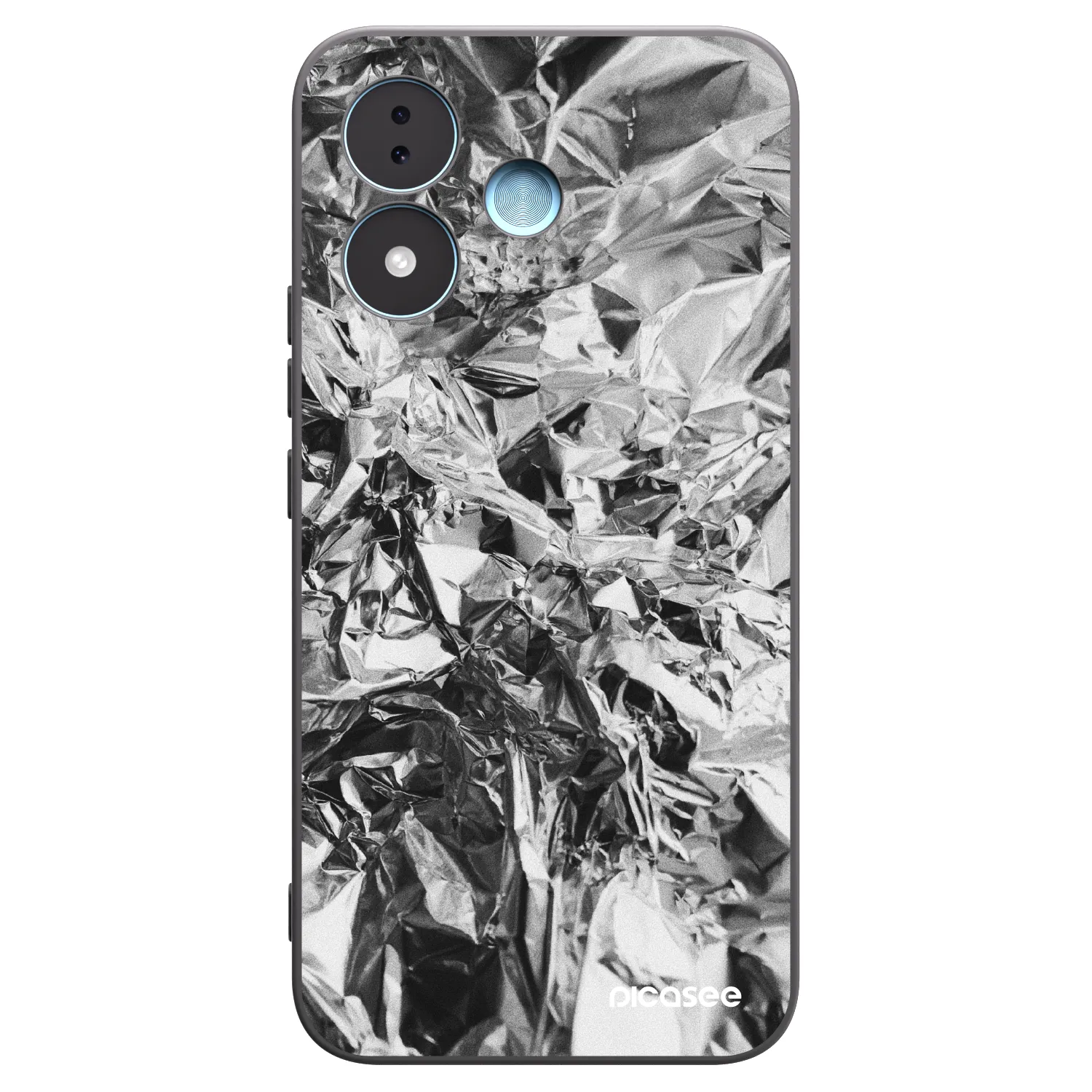 Picasee fekete szilikon tok az alábbi mobiltelefonokra Xiaomi Redmi Note 17 5G - Chrome
