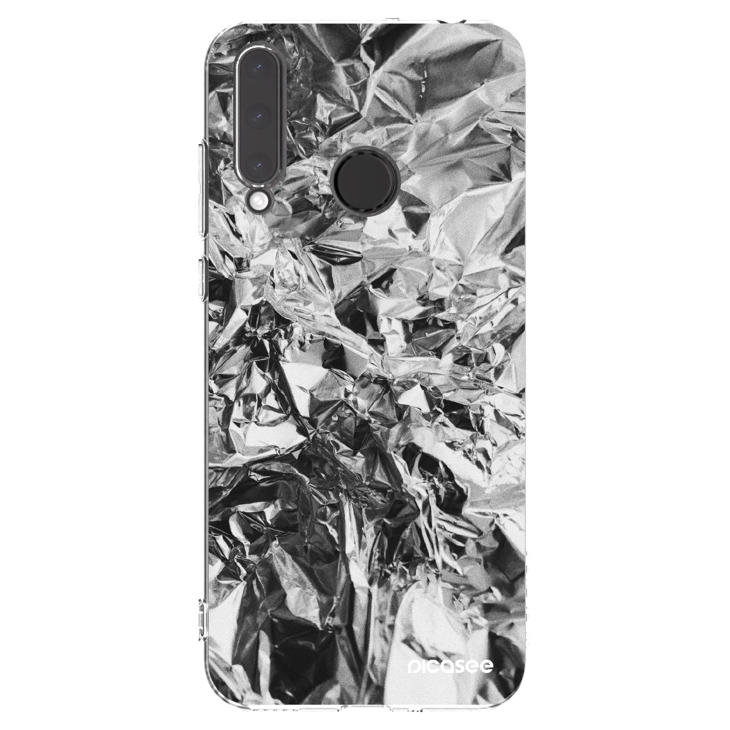 Picasee átlátszó szilikon tok az alábbi mobiltelefonokra Honor 20 Lite - Chrome