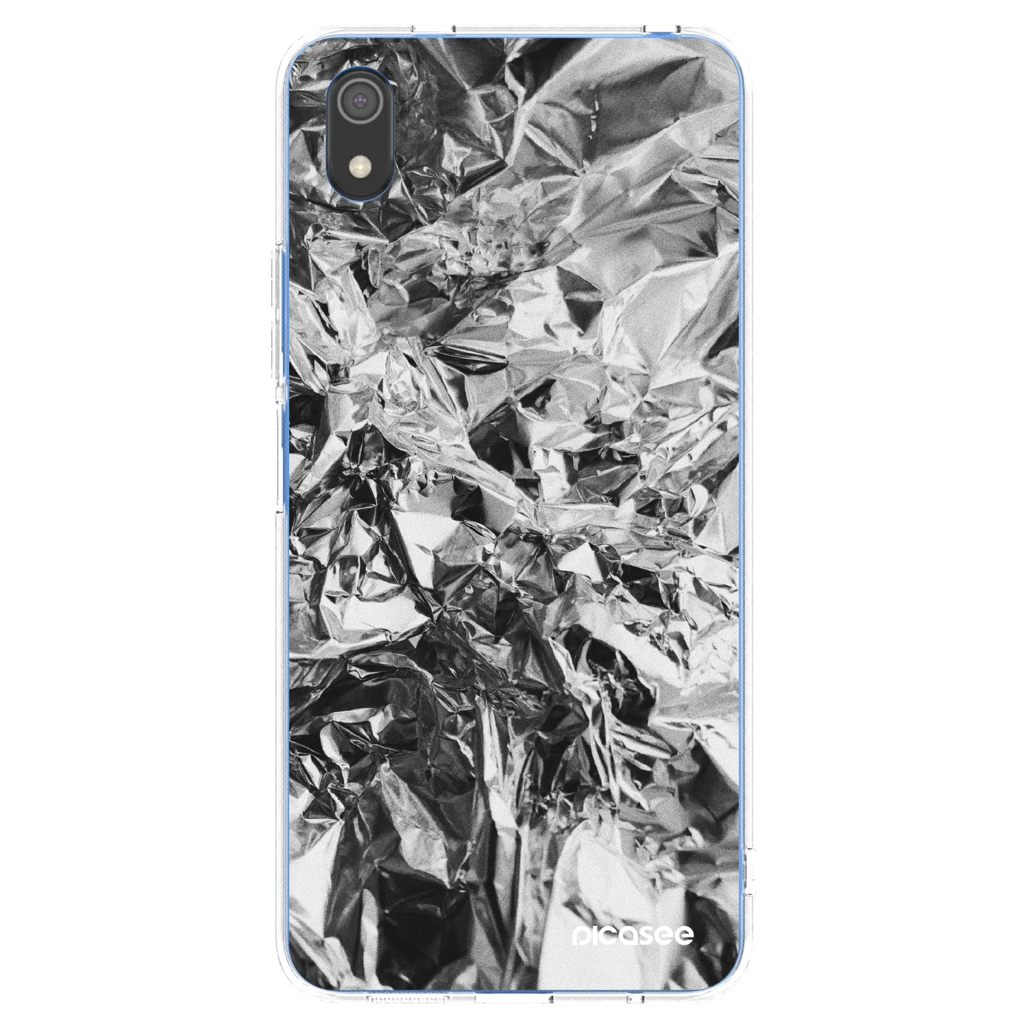 Picasee átlátszó szilikon tok az alábbi mobiltelefonokra Xiaomi Redmi 7A - Chrome