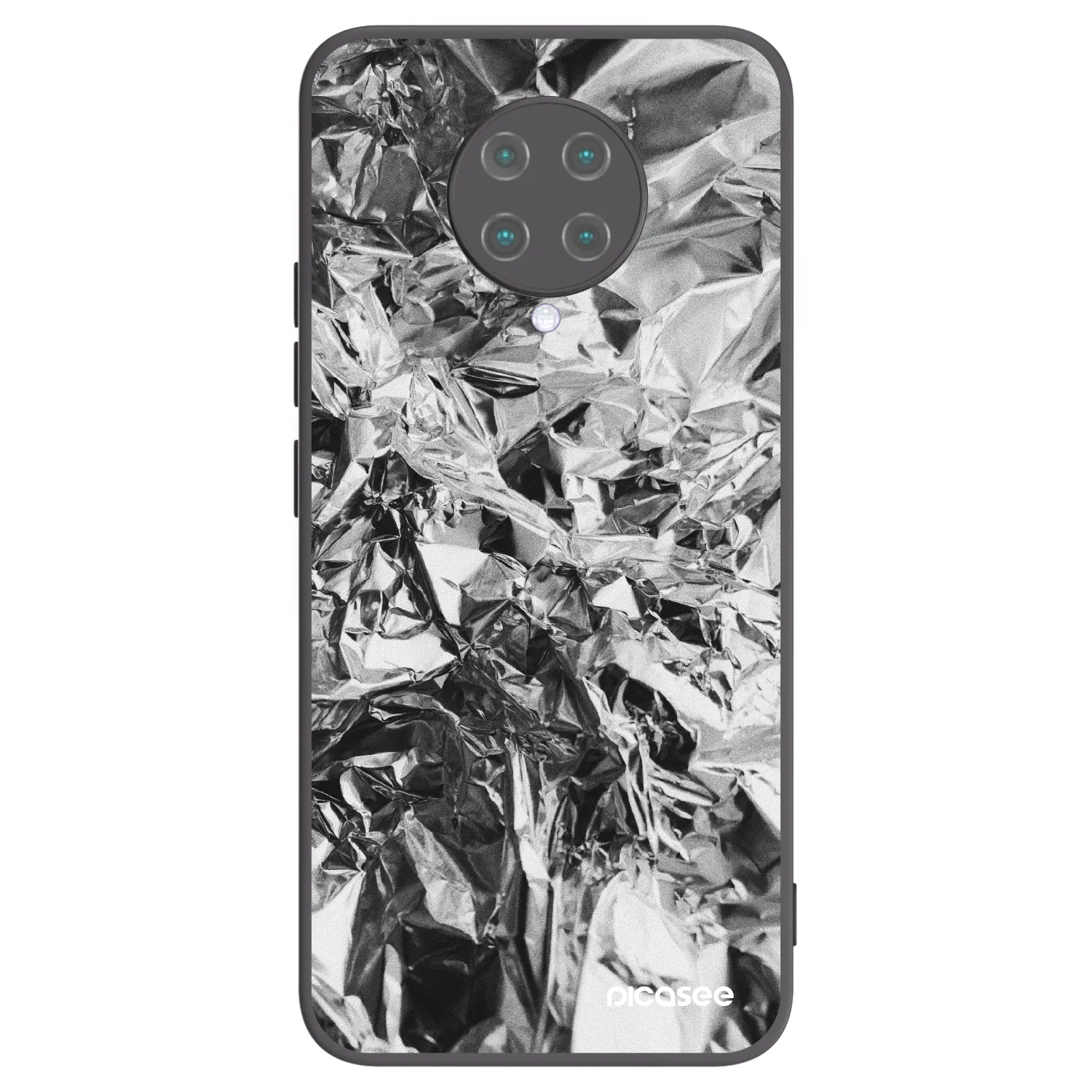 Picasee fekete szilikon tok az alábbi mobiltelefonokra Xiaomi Poco F2 Pro - Chrome