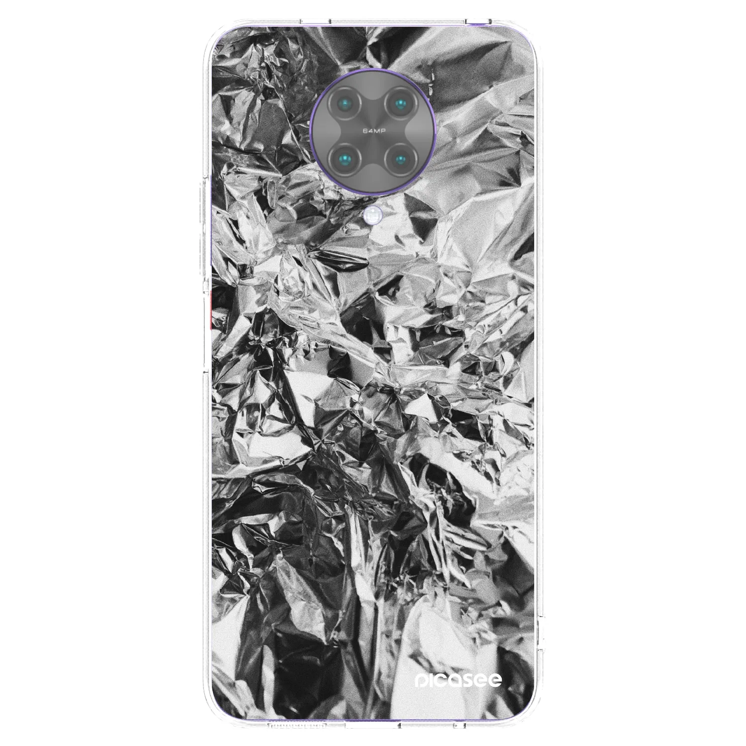 Picasee átlátszó szilikon tok az alábbi mobiltelefonokra Xiaomi Poco F2 Pro - Chrome