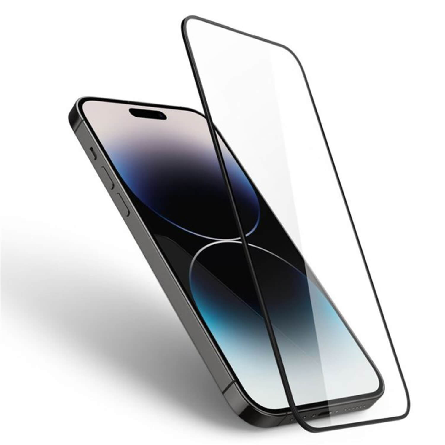 Picasee 3D üvegfólia kerettel az alábbi mobiltelefonokra Apple iPhone 16 Pro Max - fekete