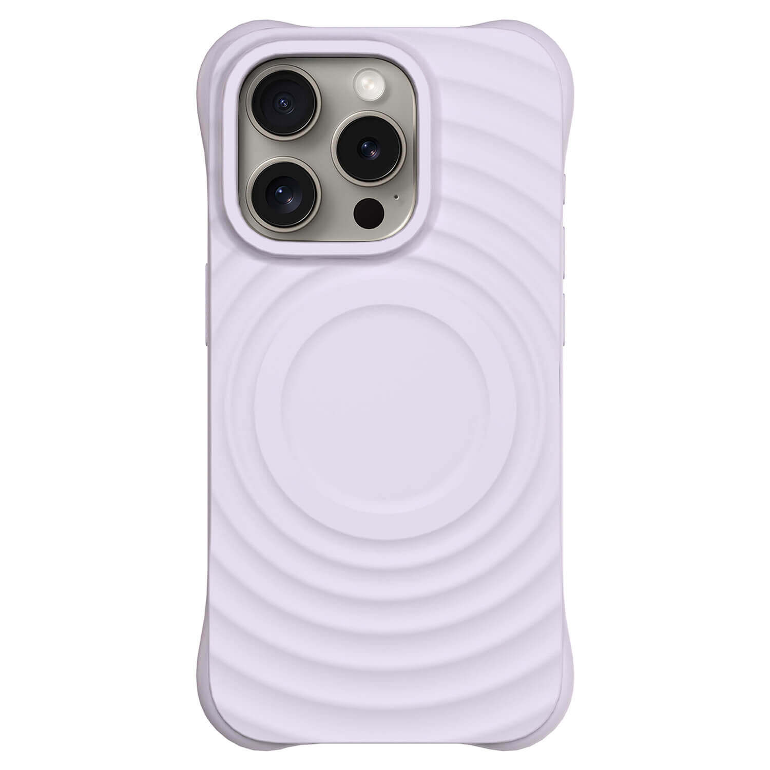 Picasee Shock-proof case s MagSafe proApple iPhone 16 Pro - Személyre szabott gravírozás - Lila