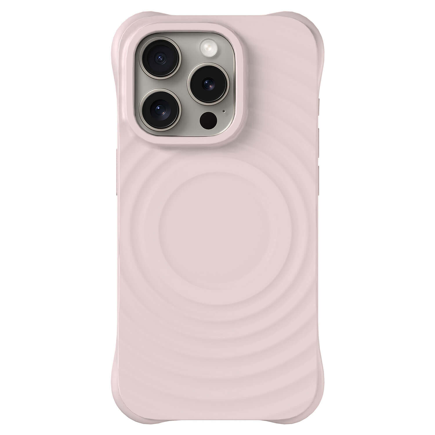 Picasee Shock-proof case s MagSafe proApple iPhone 16 Pro - Személyre szabott gravírozás - Rózsaszín
