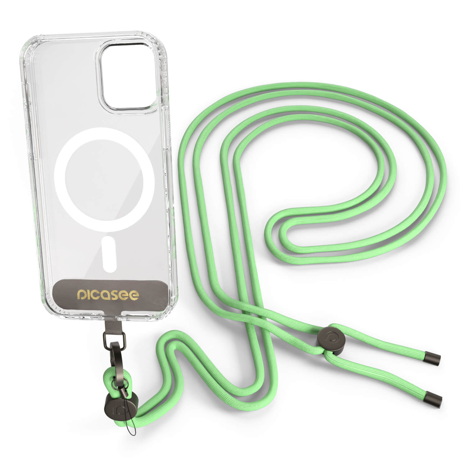 Picasee Cross-body phone strap - Zöld