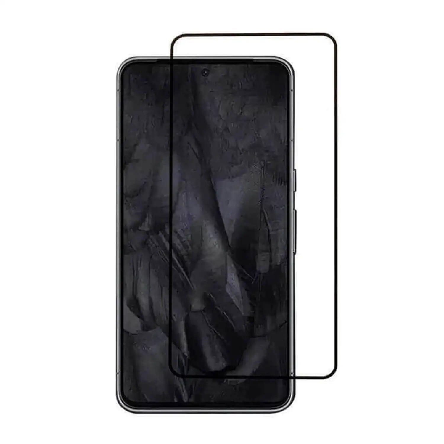 Picasee 3D üvegfólia kerettel az alábbi mobiltelefonokra Google Pixel 9 Pro XL - fekete