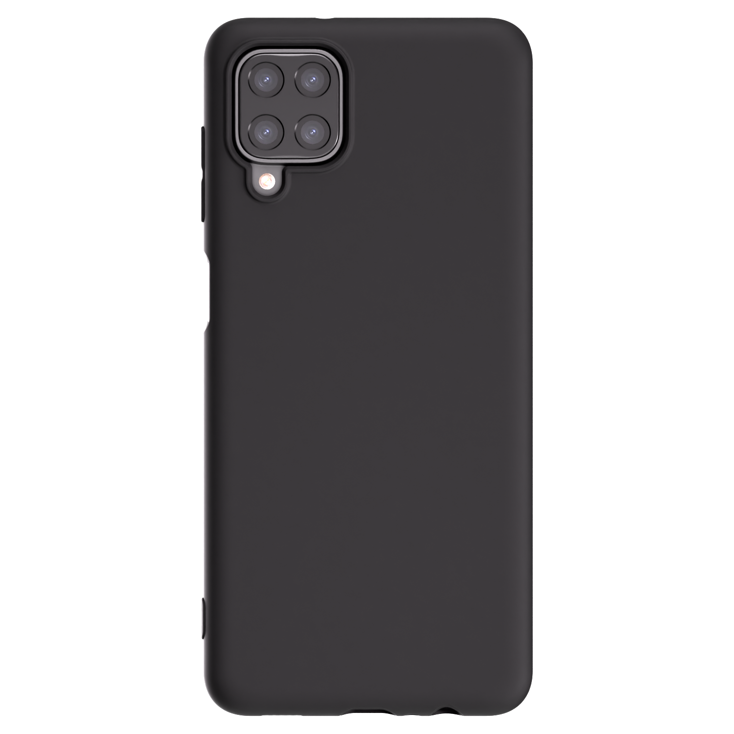Picasee fekete szilikon tok az alábbi mobiltelefonokra Samsung Galaxy A12 A125F - Saját fotó/motívum
