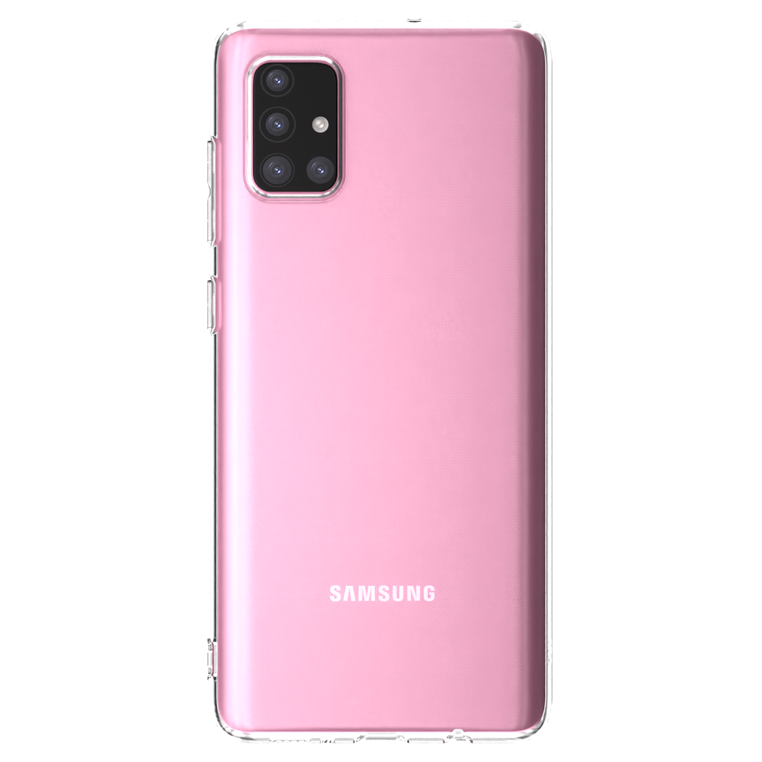 Picasee átlátszó szilikon tok az alábbi mobiltelefonokra Samsung Galaxy A71 A715F - Saját fotó/motívum