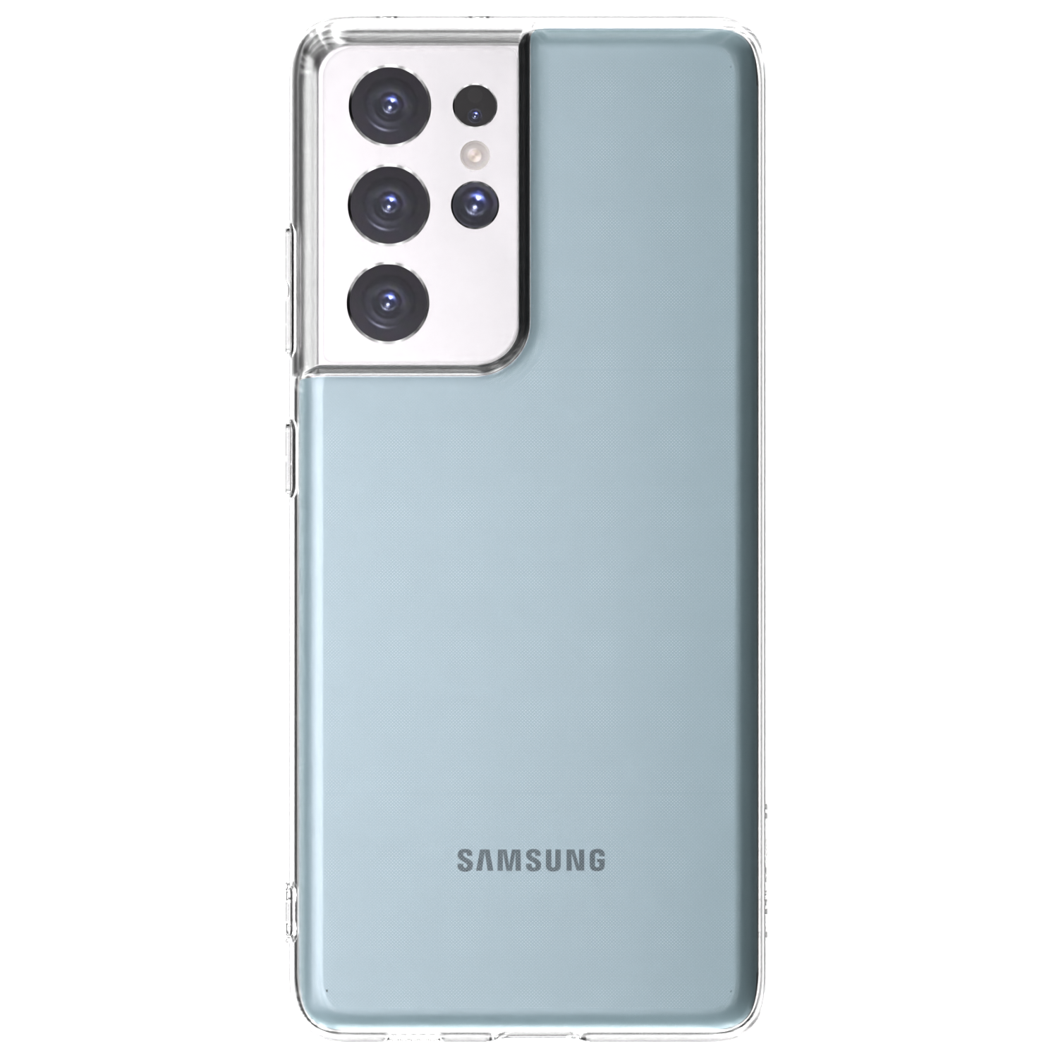 Picasee átlátszó szilikon tok az alábbi mobiltelefonokra Samsung Galaxy S21 Ultra 5G G998B - Saját fotó/motívum