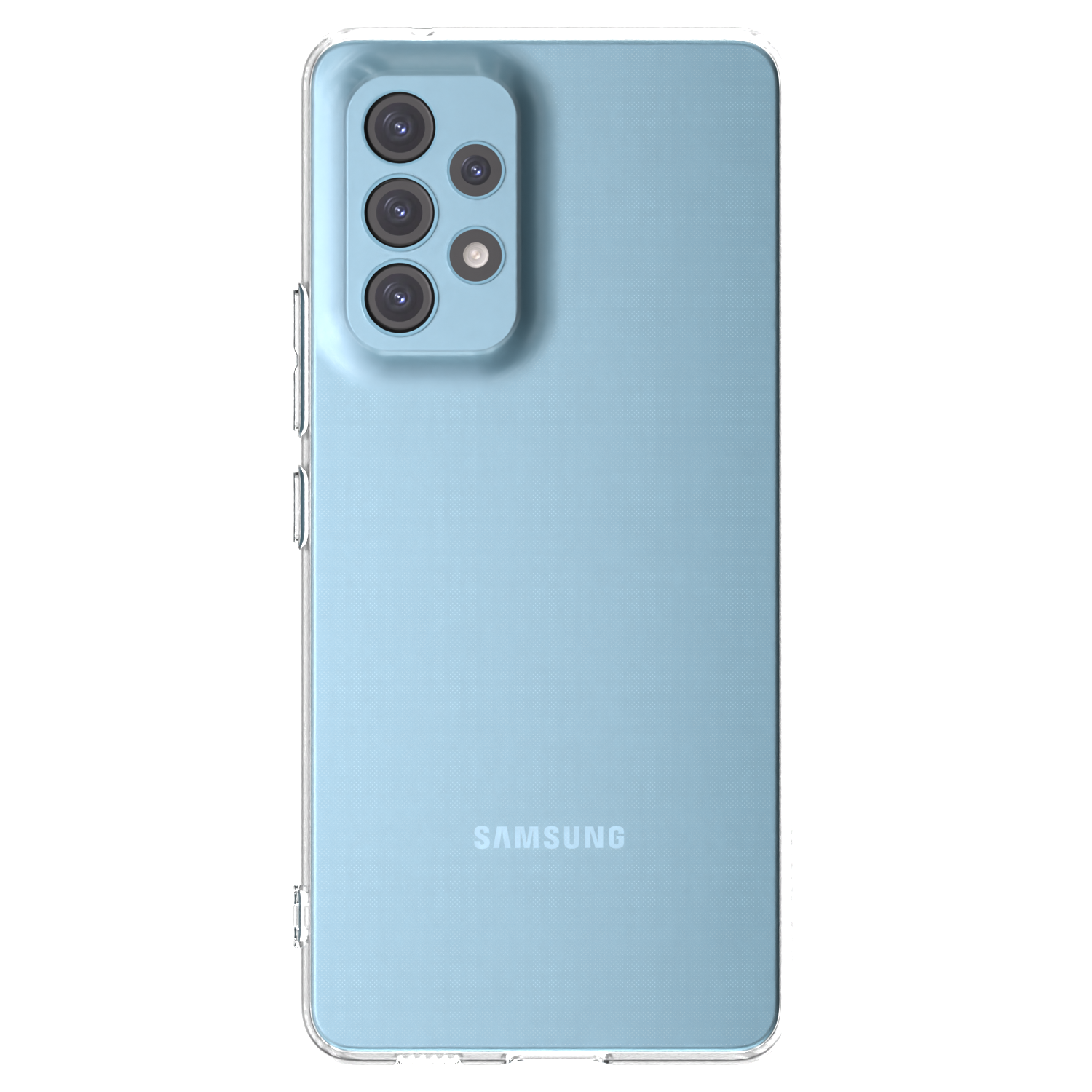 Picasee átlátszó szilikon tok az alábbi mobiltelefonokra Samsung Galaxy A53 5G A536 - Saját fotó/motívum