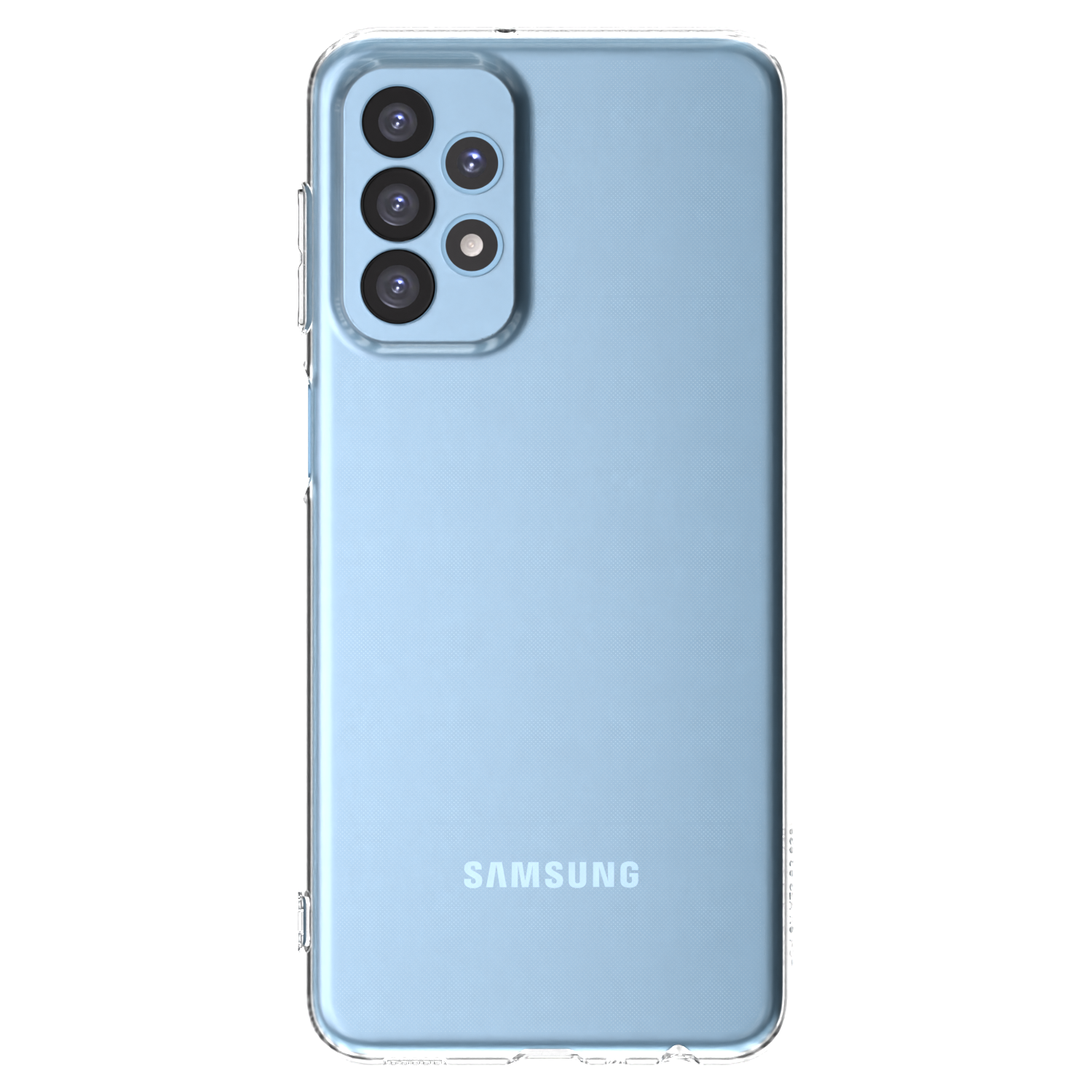 Picasee átlátszó szilikon tok az alábbi mobiltelefonokra Samsung Galaxy A23 A235F 4G - Saját fotó/motívum