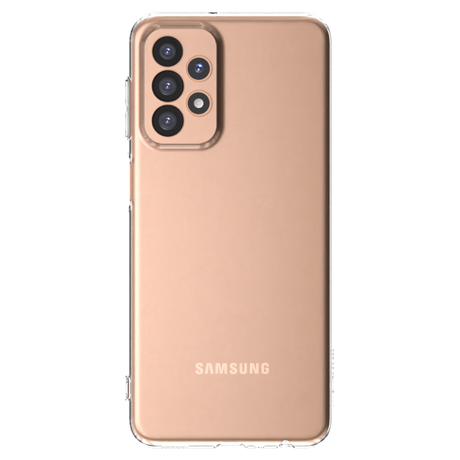 Picasee átlátszó szilikon tok az alábbi mobiltelefonokra Samsung Galaxy A23 A236B 5G - Saját fotó/motívum