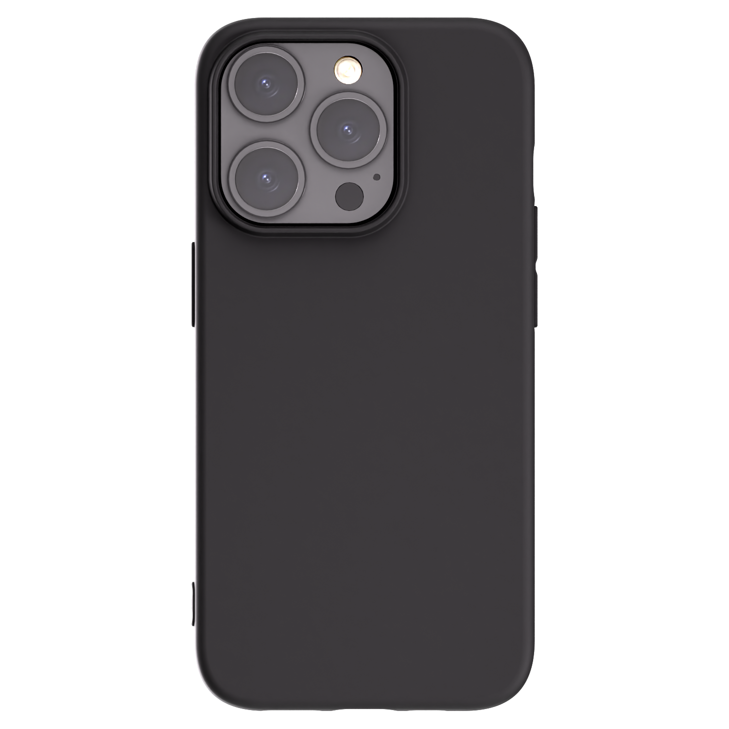 Picasee fekete szilikon tok az alábbi mobiltelefonokra Apple iPhone 15 Pro - Saját fotó/motívum