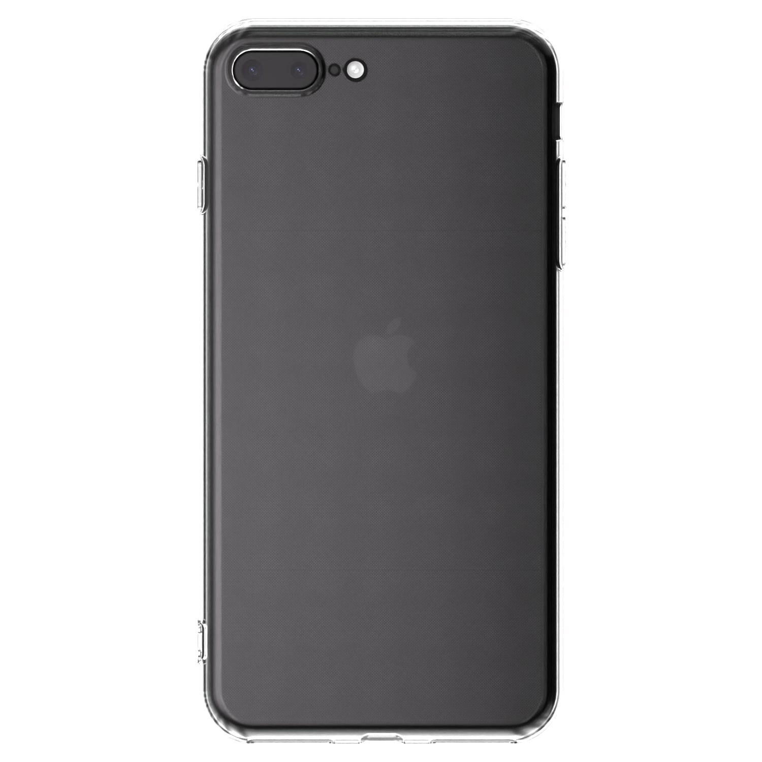 Picasee átlátszó szilikon tok az alábbi mobiltelefonokra Apple iPhone 8 Plus - Saját fotó/motívum