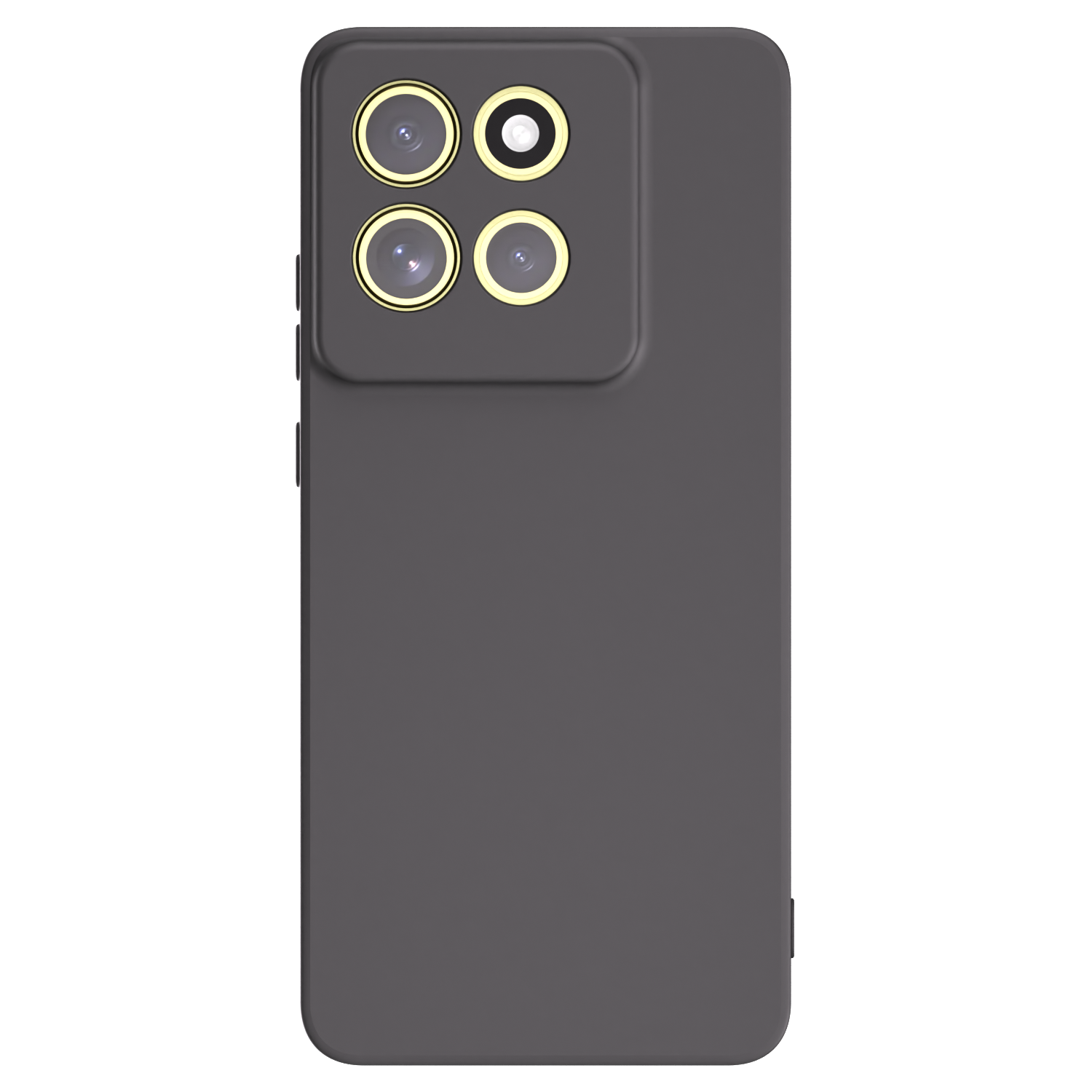 Picasee fekete szilikon tok az alábbi mobiltelefonokra Motorola Moto G86 5G - Saját fotó/motívum