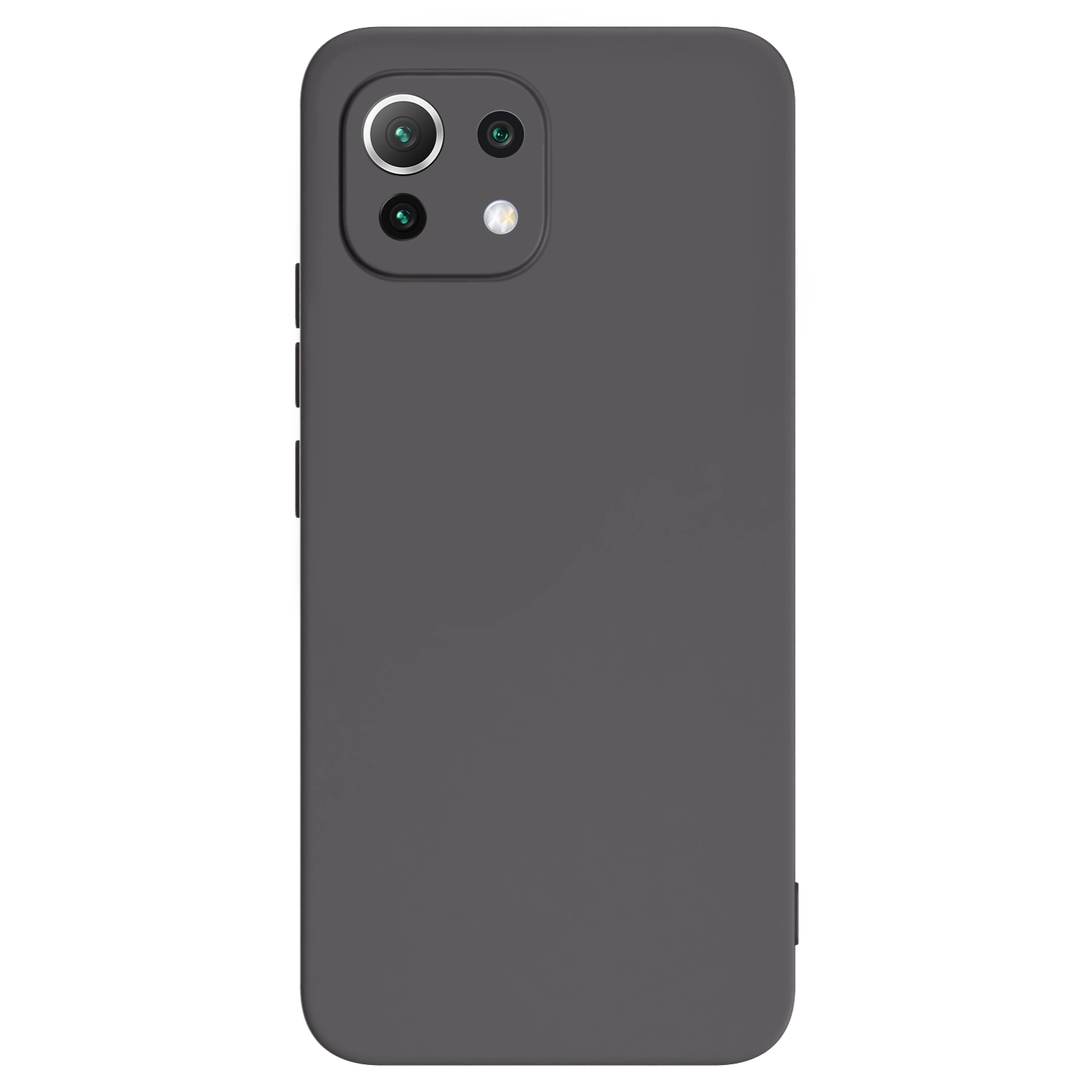 Picasee fekete szilikon tok az alábbi mobiltelefonokra Xiaomi 11 Lite 5G NE - Saját fotó/motívum