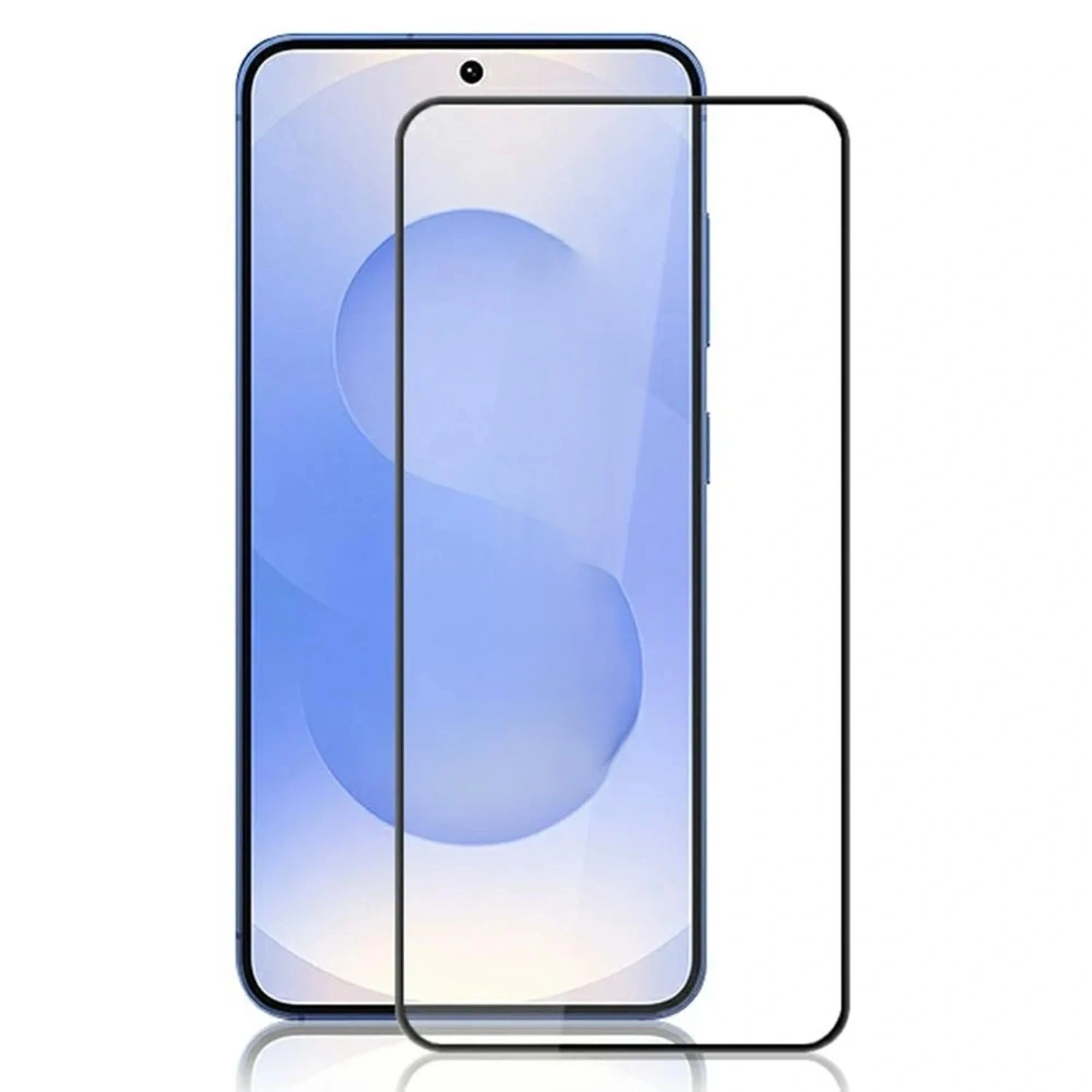 Picasee 3D üvegfólia kerettel az alábbi mobiltelefonokra Samsung Galaxy S26+ - fekete