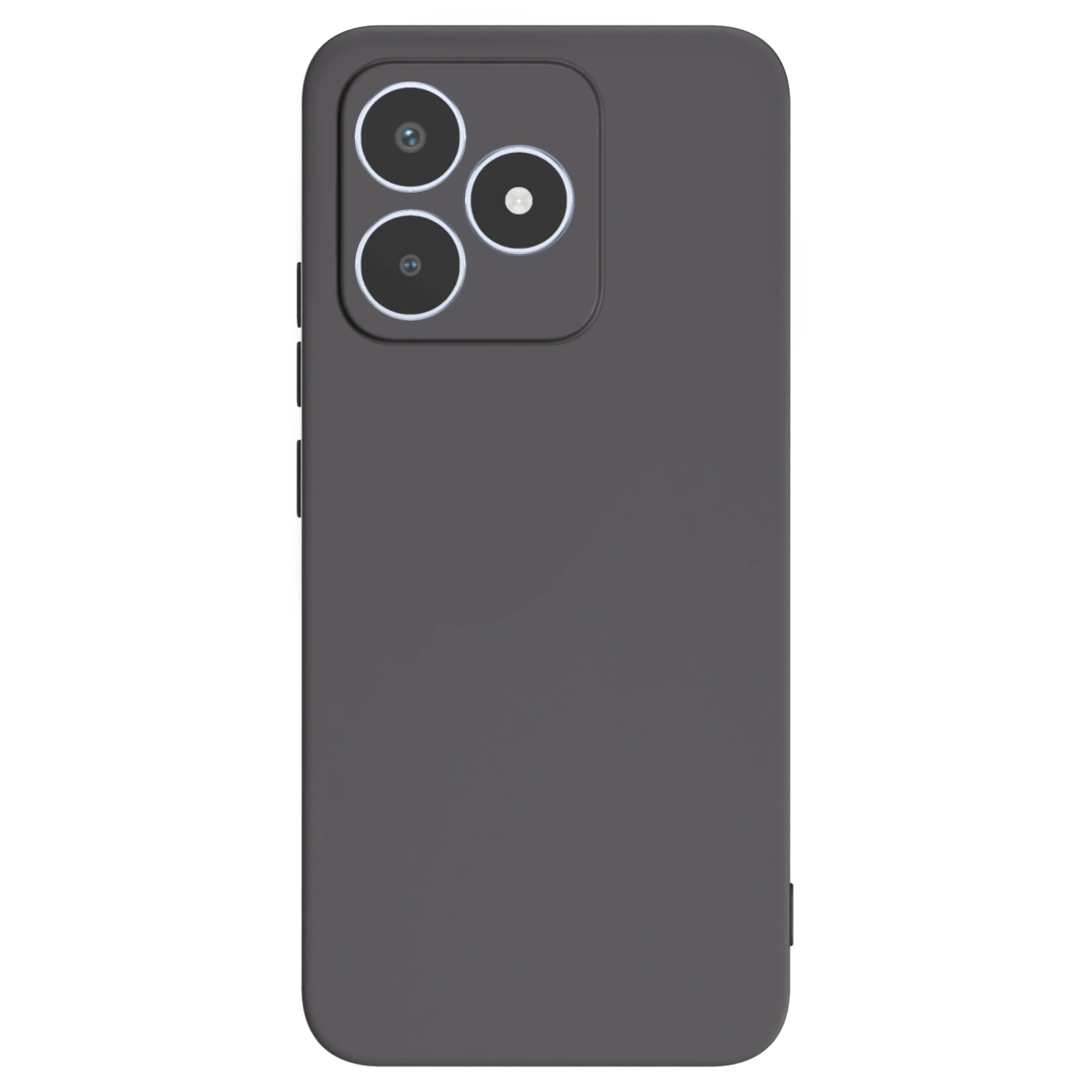 Picasee fekete szilikon tok az alábbi mobiltelefonokra Realme C53 - Saját fotó/motívum