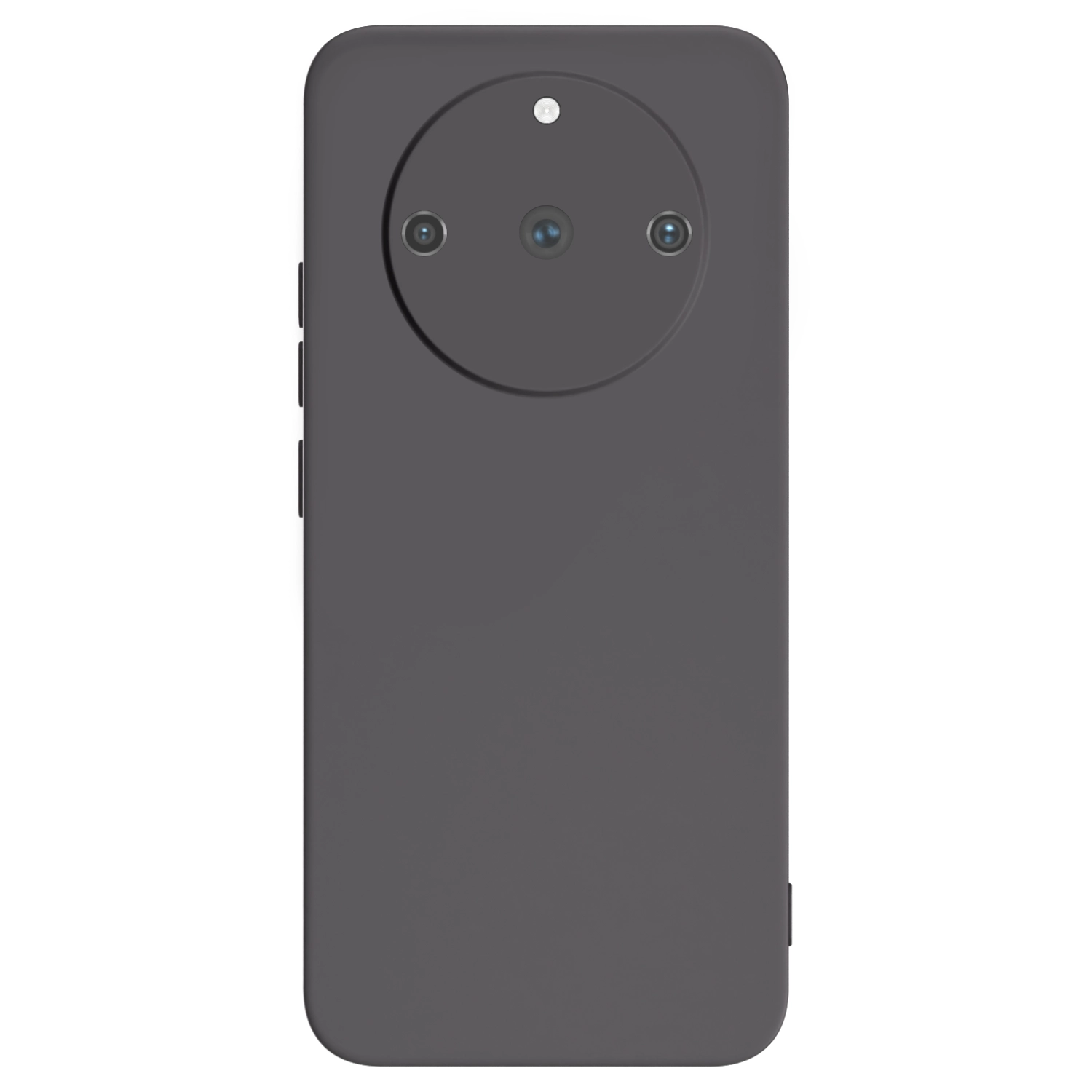 Picasee fekete szilikon tok az alábbi mobiltelefonokra Realme 11 Pro+ - Saját fotó/motívum