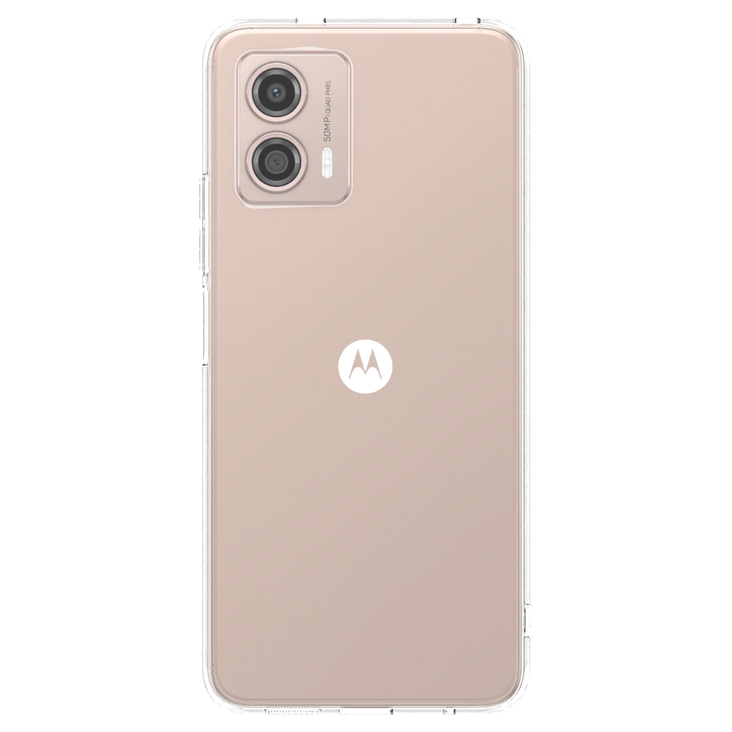 Picasee átlátszó szilikon tok az alábbi mobiltelefonokra Motorola Moto G53 5G - Saját fotó/motívum