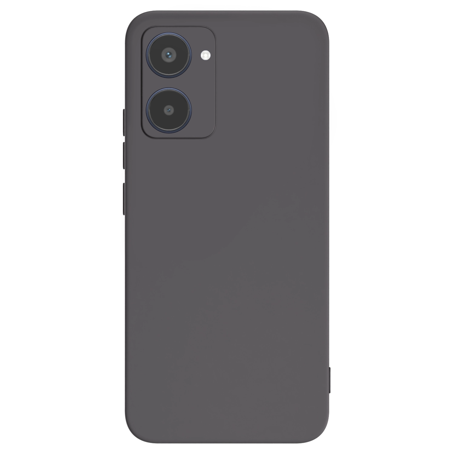 Picasee fekete szilikon tok az alábbi mobiltelefonokra Realme 10 4G - Saját fotó/motívum