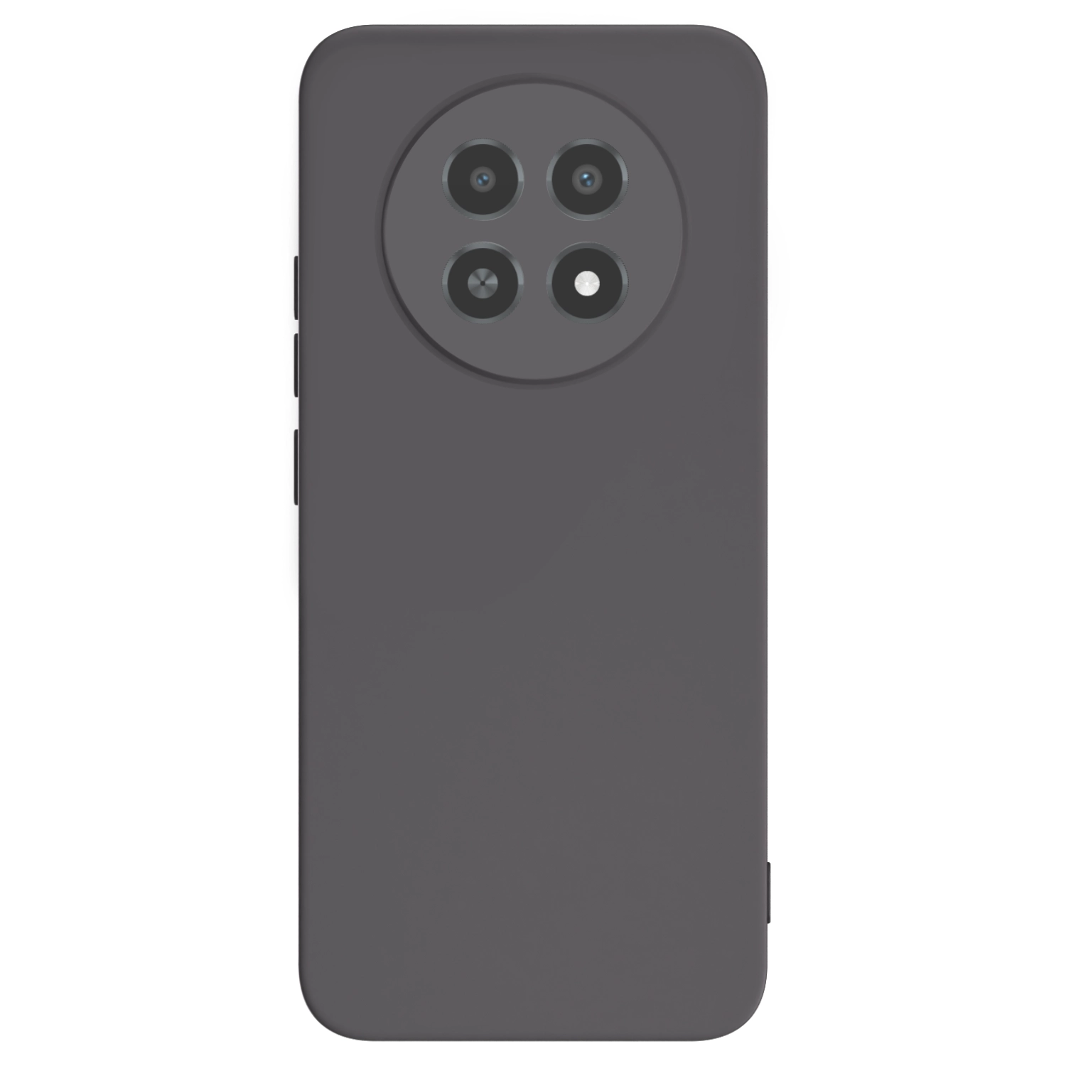 Picasee fekete szilikon tok az alábbi mobiltelefonokra Realme 12X - Saját fotó/motívum