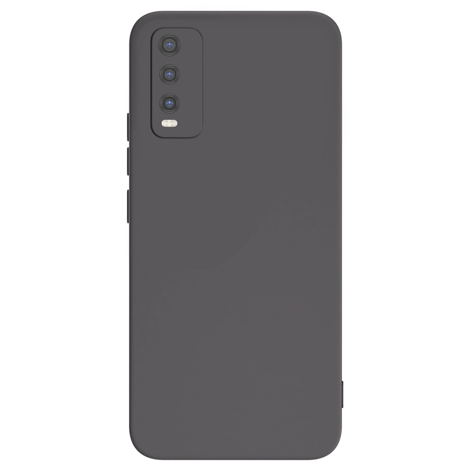 Picasee fekete szilikon tok az alábbi mobiltelefonokra Vivo Y20s - Saját fotó/motívum