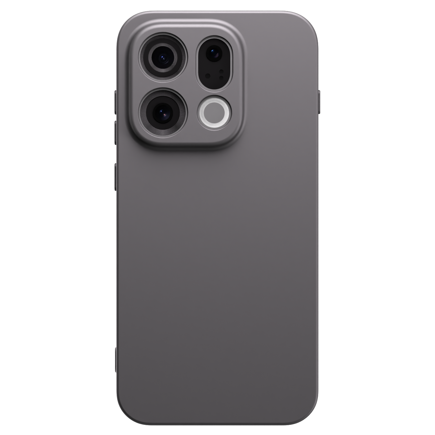 Picasee fekete szilikon tok az alábbi mobiltelefonokra OPPO Find X9 - Saját fotó/motívum