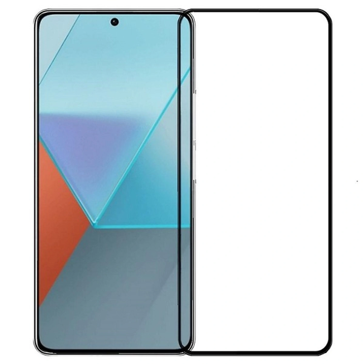 3x Picasee 3D üvegfólia kerettel az alábbi mobiltelefonokra Xiaomi Redmi Note 15 Pro 5G - fekete - 2+1 ingyen