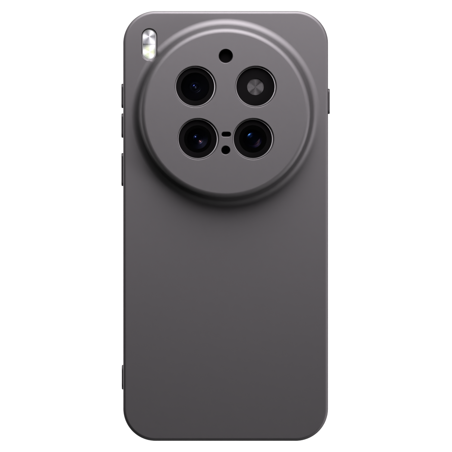 Picasee fekete szilikon tok az alábbi mobiltelefonokra Vivo X300 Pro - Saját fotó/motívum