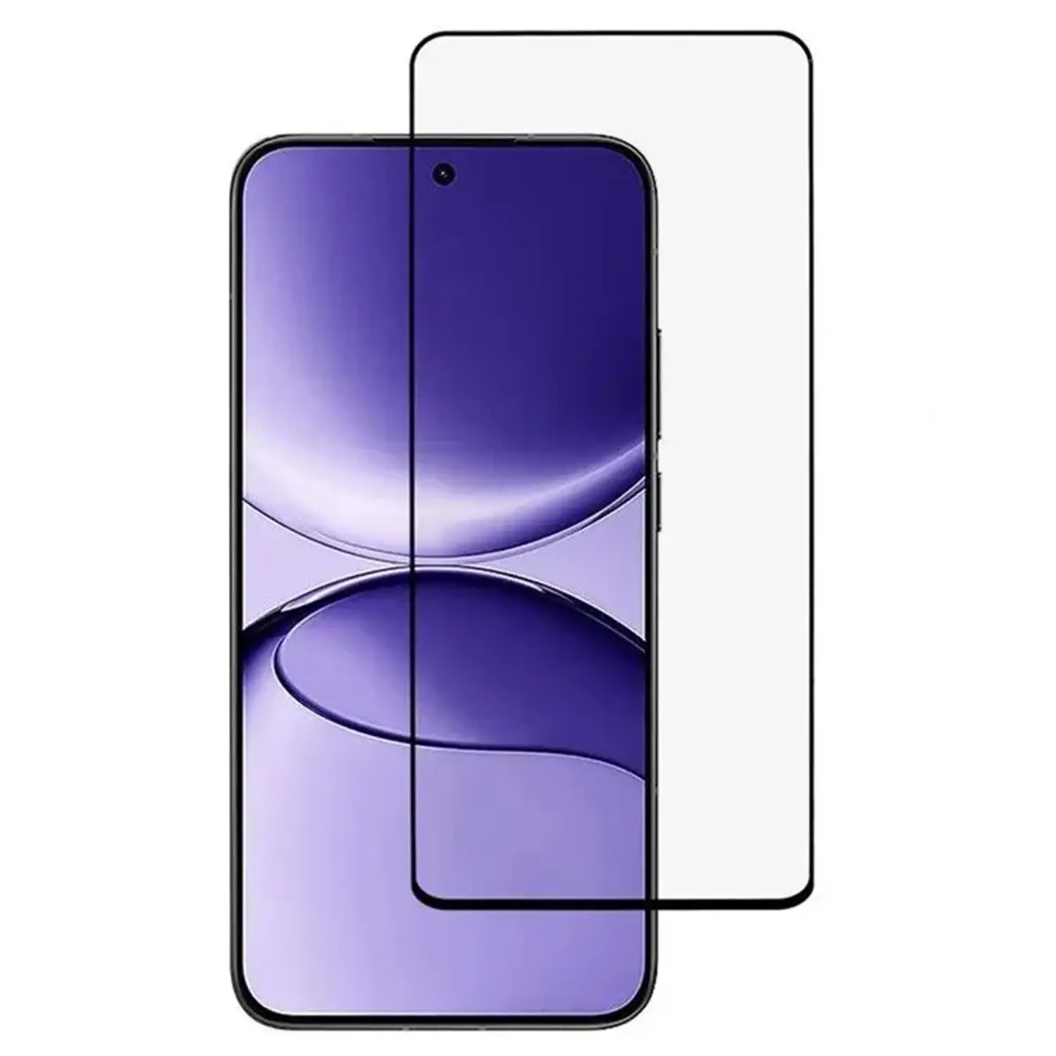 Picasee 3D üvegfólia kerettel az alábbi mobiltelefonokra Xiaomi Poco F8 Ultra - fekete