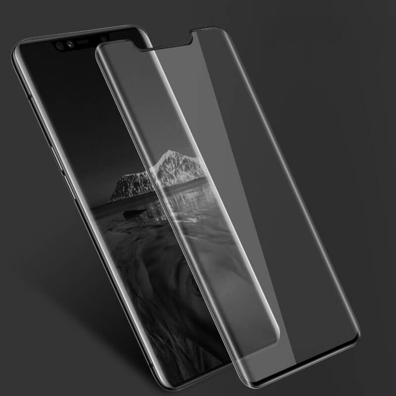 Picasee 3D üvegfólia az alábbi mobiltelefonokra Huawei Mate 20 Pro - fekete