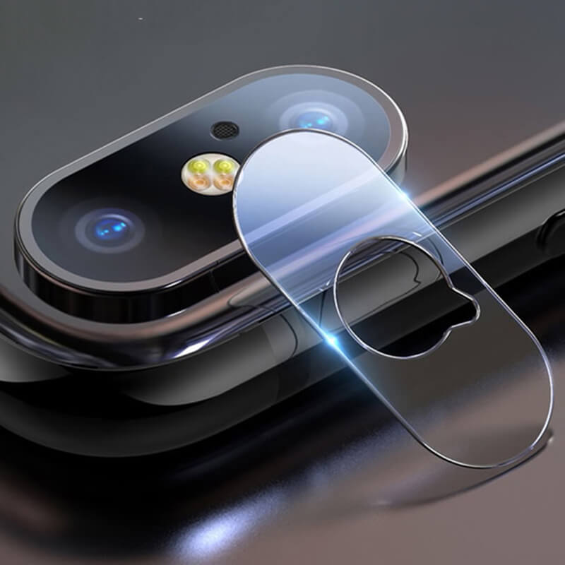 3x Picasee védőüveg a fényképezőgép lencséjéhez Apple iPhone XS Max 2 + 1 ingyenes