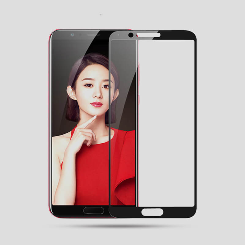 Picasee 3D üvegfólia kerettel az alábbi mobiltelefonokra Honor View 10 - fekete
