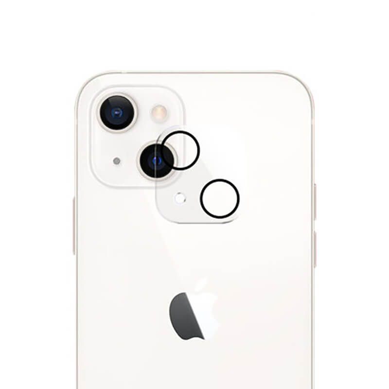 Picasee védőüveg kamera és a fényképezőgép lencséjéhez Apple iPhone 13