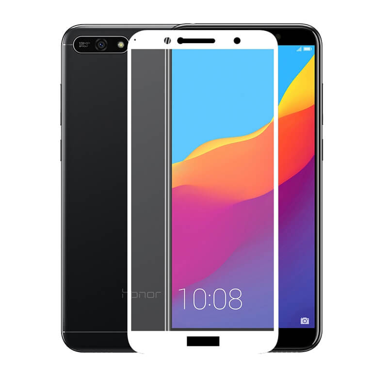 3x Picasee 3D üvegfólia kerettel az alábbi mobiltelefonokra Huawei Y6 Prime 2018 - fehér - 2+1 ingyen