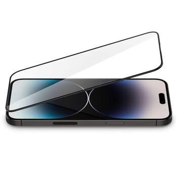 Picasee 3D üvegfólia kerettel az alábbi mobiltelefonokra Apple iPhone 16 Pro Max - fekete