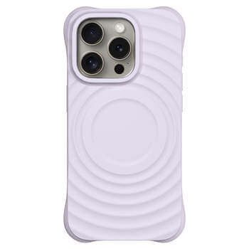Picasee Shock-proof case s MagSafe proApple iPhone 16 Pro - Személyre szabott gravírozás - Lila