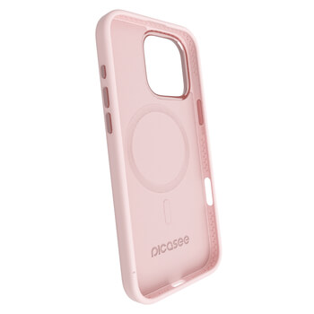 Picasee Premium case s MagSafe proApple iPhone 15 Pro - Személyre szabott gravírozás - Rózsaszín