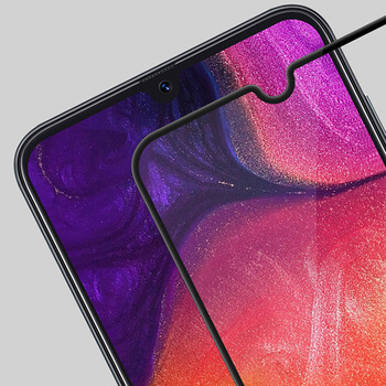 3x Picasee 3D üvegfólia kerettel az alábbi mobiltelefonokra Samsung Galaxy A70 A705F - fekete - 2+1 ingyen
