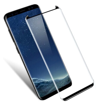 3D üvegfólia az alábbi mobiltelefonokra Samsung Galaxy S9 G960F - fekete
