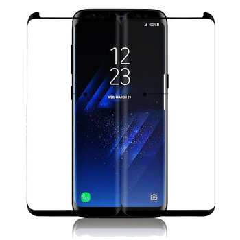 3x Picasee 3D üvegfólia az alábbi mobiltelefonokra Samsung Galaxy S9 G960F - fekete - 2+1 ingyen