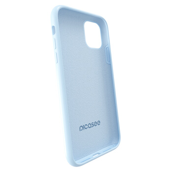 Picasee Liquid case Apple iPhone X/XS - Személyre szabott gravírozás - Kék