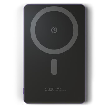 Picasee Powerbank MagSafe 5 000 mAh - Lila