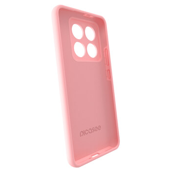 Picasee Liquid case Xiaomi 14T Pro - Személyre szabott gravírozás - Rózsaszín