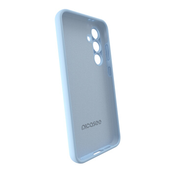 Picasee Liquid case Samsung Galaxy S24 FE S721B - Személyre szabott gravírozás - Kék